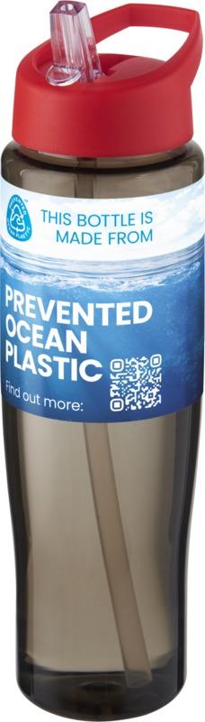 Garrafa desportiva com tampa de bico de 700 ml H2O Active® "Eco Tempo" - Image 7