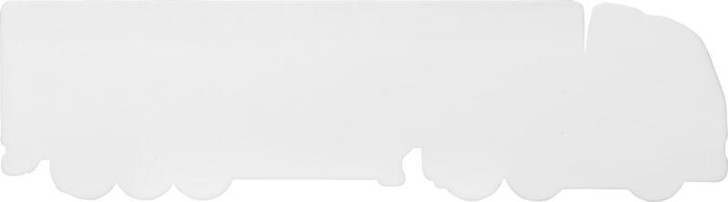 Régua de plástico reciclado em forma de camião de 15 cm "Tait" - Image 3