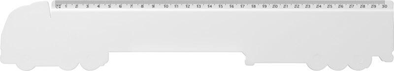 Régua de plástico reciclado em forma de camião de 30 cm"Tait" - Image 2