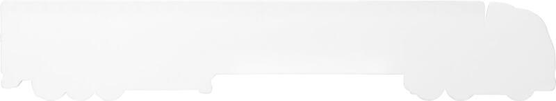 Régua de plástico reciclado em forma de camião de 30 cm"Tait" - Image 3