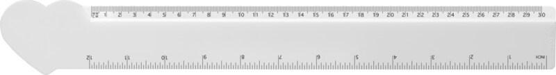 Régua de plástico em forma de coração de 30 cm "Tait" - Image 2