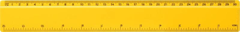 Régua de plástico reciclado de 30 cm "Refari" - Image 17