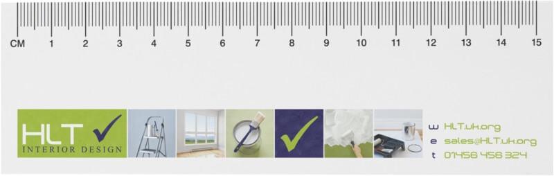 Notas adesivas recicladas com régua impressa "Sticky-Mate®" - Image 3