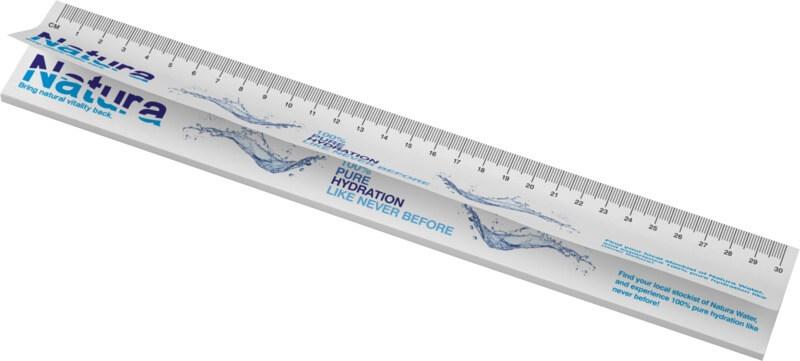 Notas adesivas recicladas com régua impressa de 30 cm Sticky-Mate® - Image 2