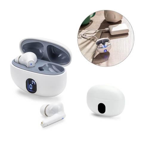 CAETANO. Auriculares sem fios com 4h de autonomia em ABS reciclado (100% rABS)