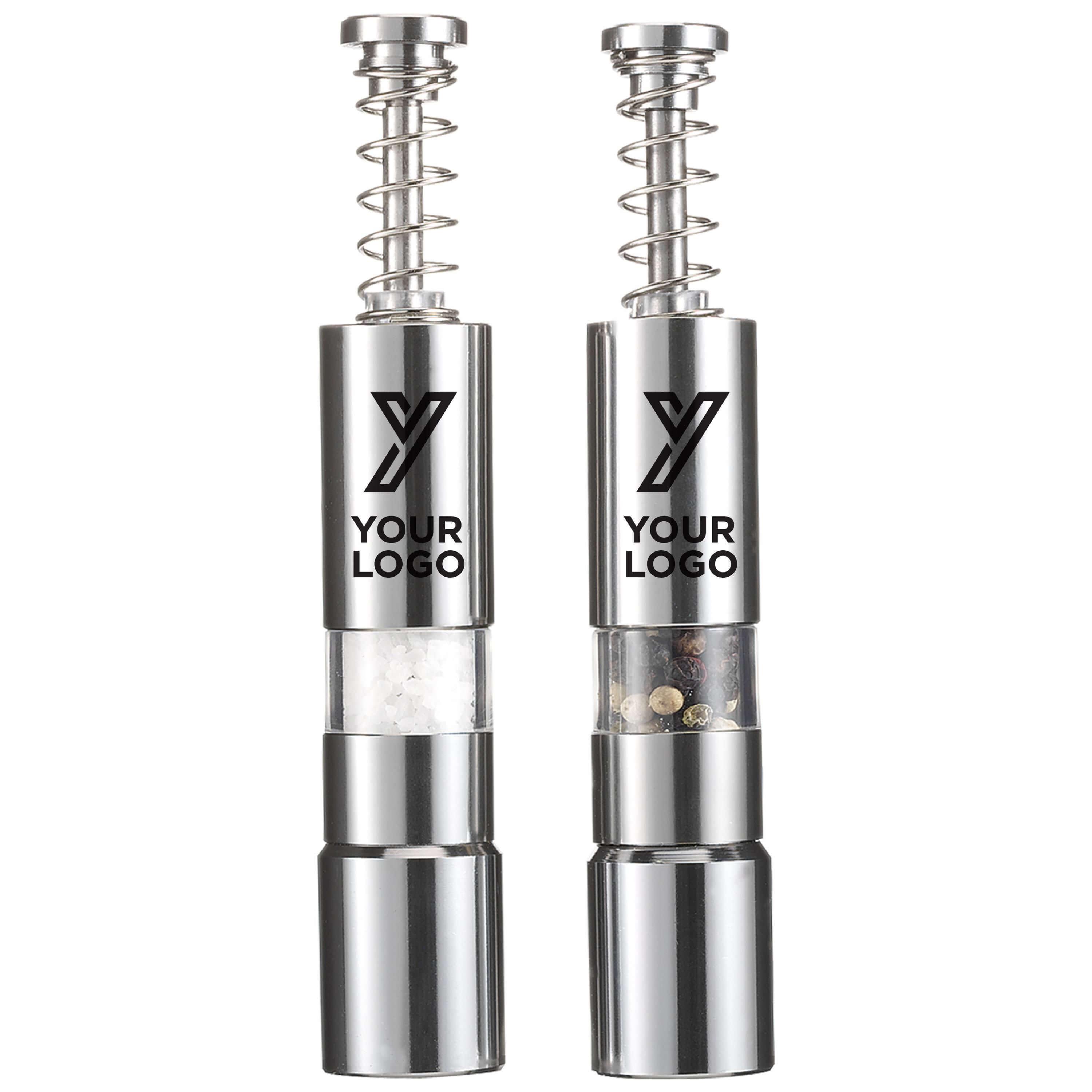 Conjunto de pimenta e sal em aço inoxidável Annalena