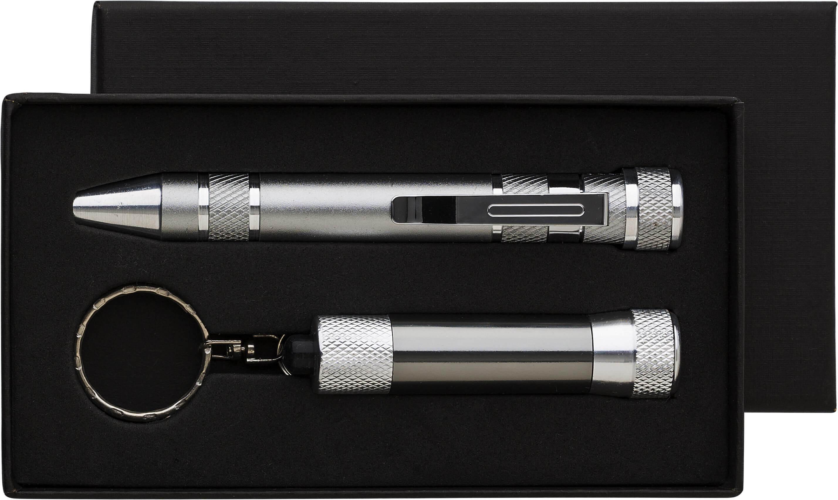 Porta-chaves 3 em 1 de aluminio Frazer