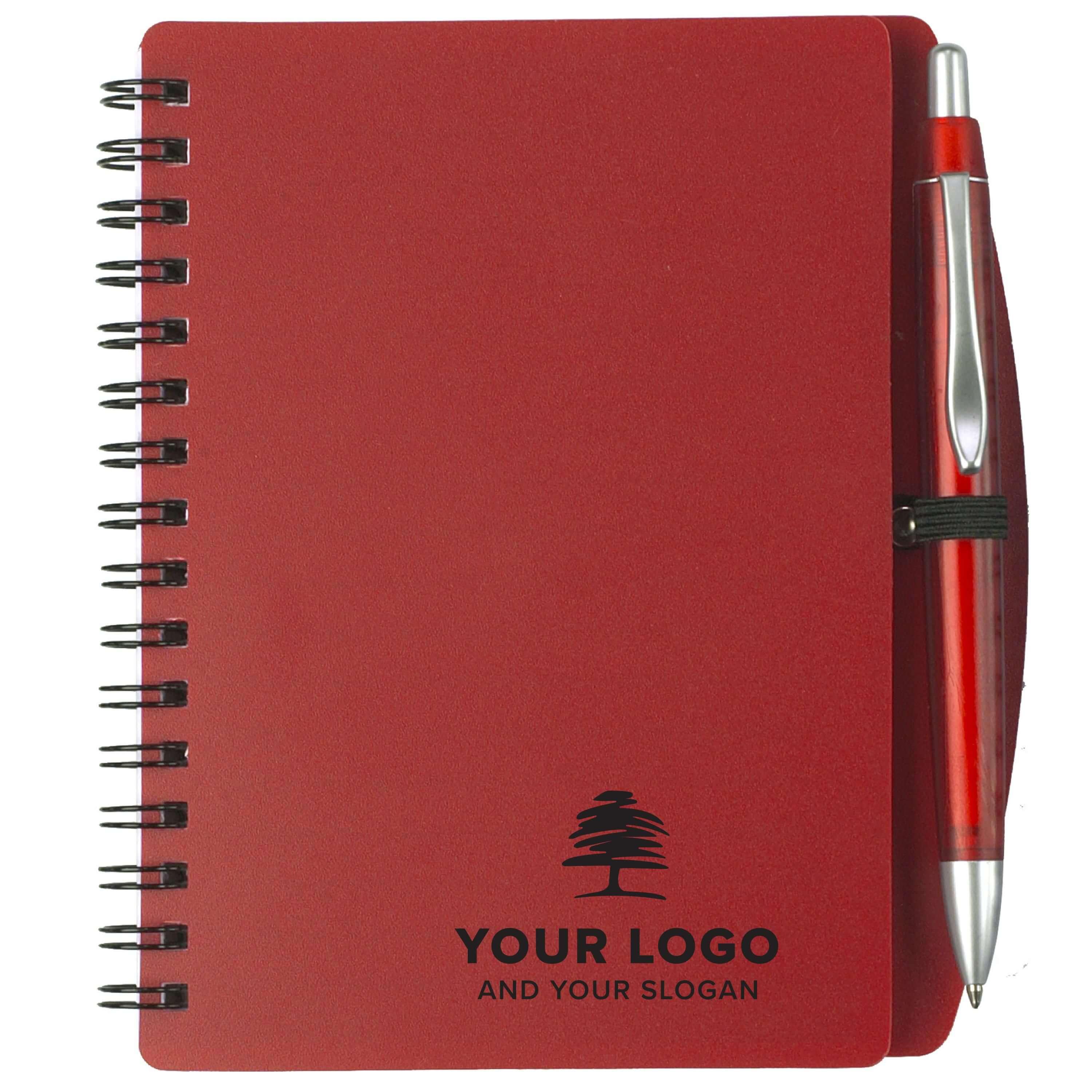 Caderno de notas PP com esferográfica Kimora