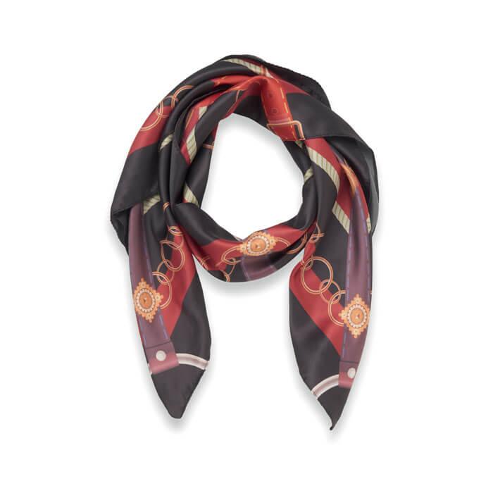 Xaile acetinado reciclado