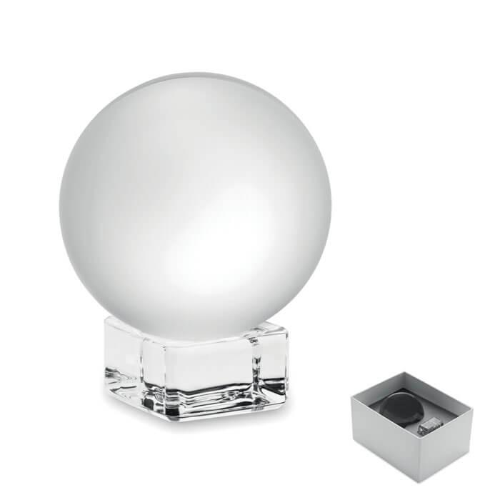 Prémio redondo em vidro