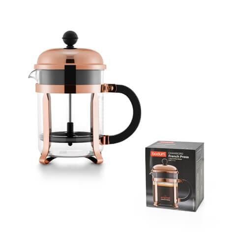 CHAMBORD COPPER 500. Cafeteira 500ml