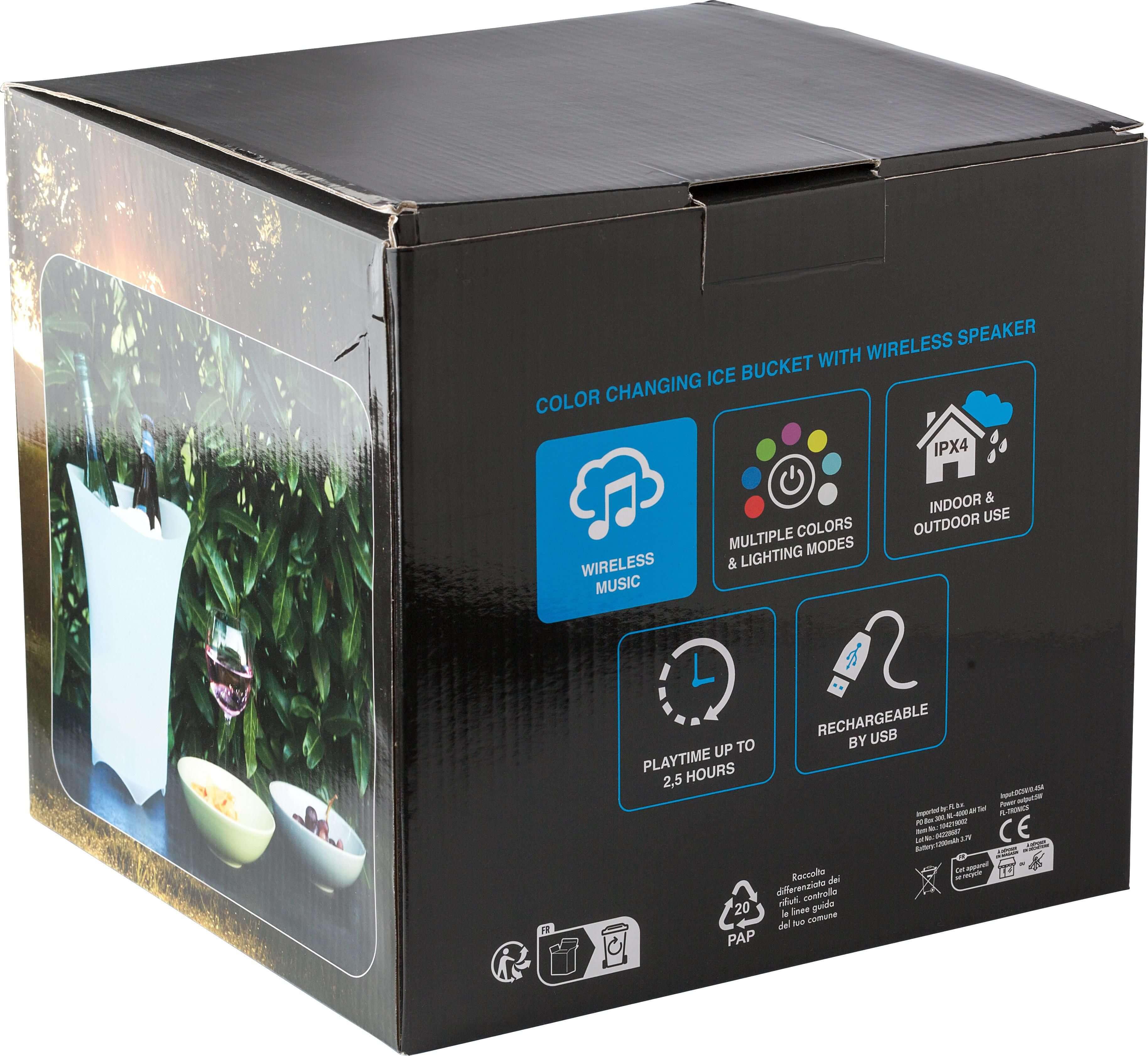 Giving 1042190 4 impr 1112419 Balde de gelo em ABS com altifalante Annabel - Image 5