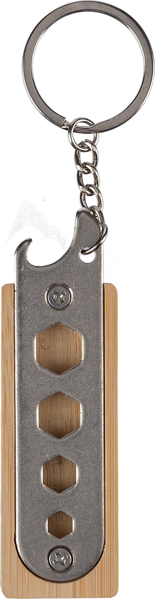 Porta-chaves de bambu Klaus