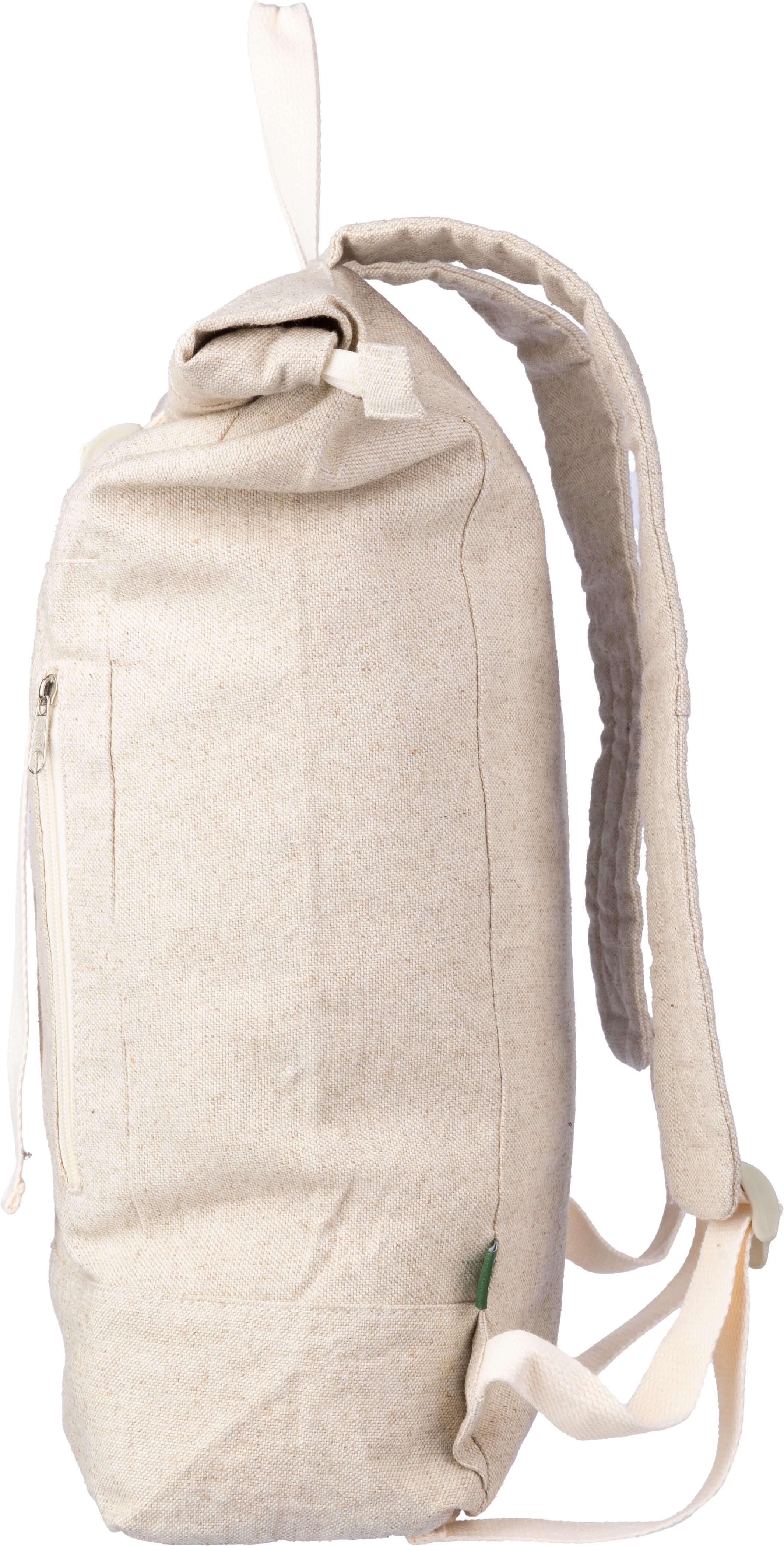 Giving 1103678 1 impr 1157436 Mochila rolltop de cânhamo (280 gr/m2) Margarete - Image 2