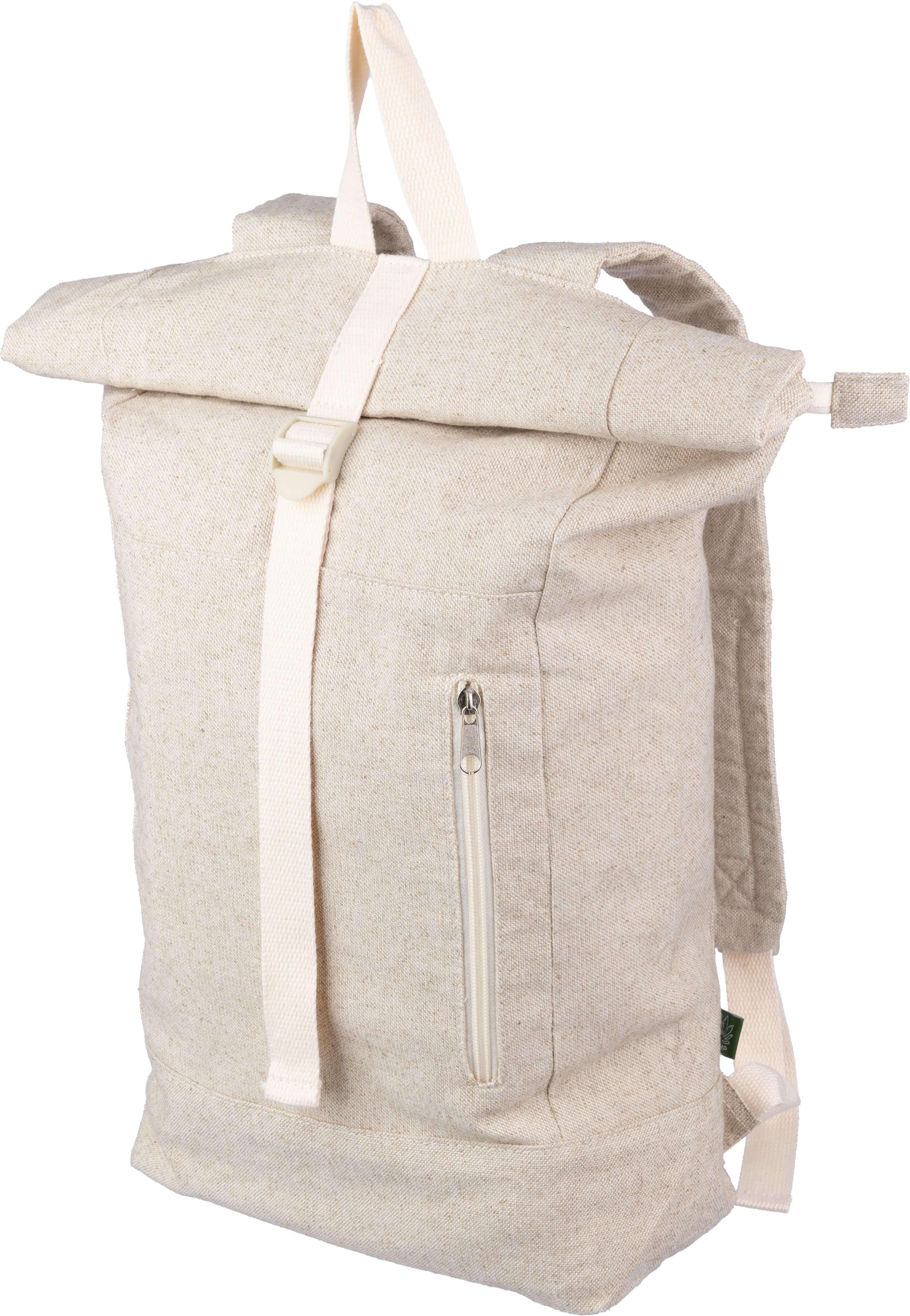 Giving 1103678 2 impr 1157437 Mochila rolltop de cânhamo (280 gr/m2) Margarete - Image 3