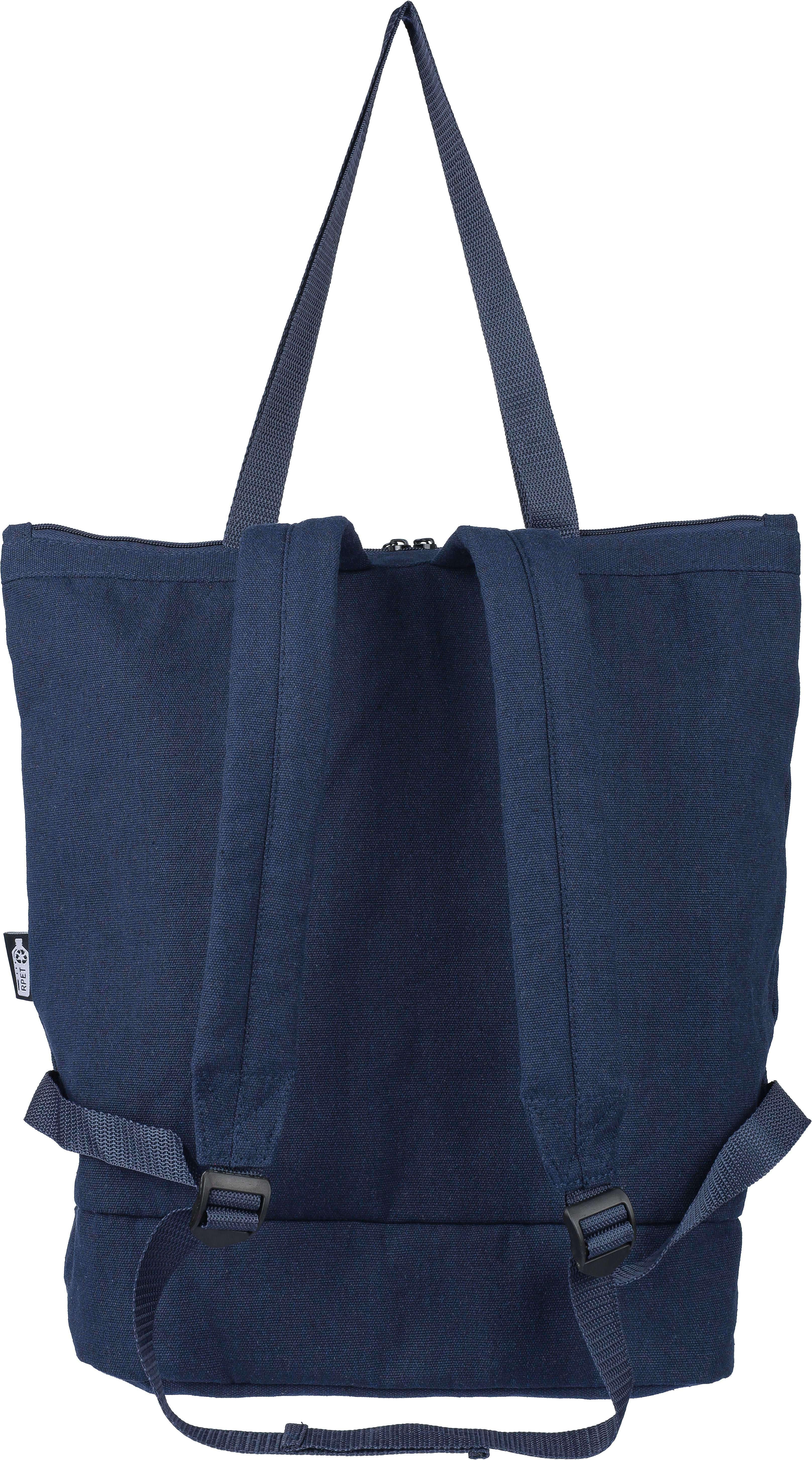 Mochila tote em polycotton reciclado (330 g/m2) Osric