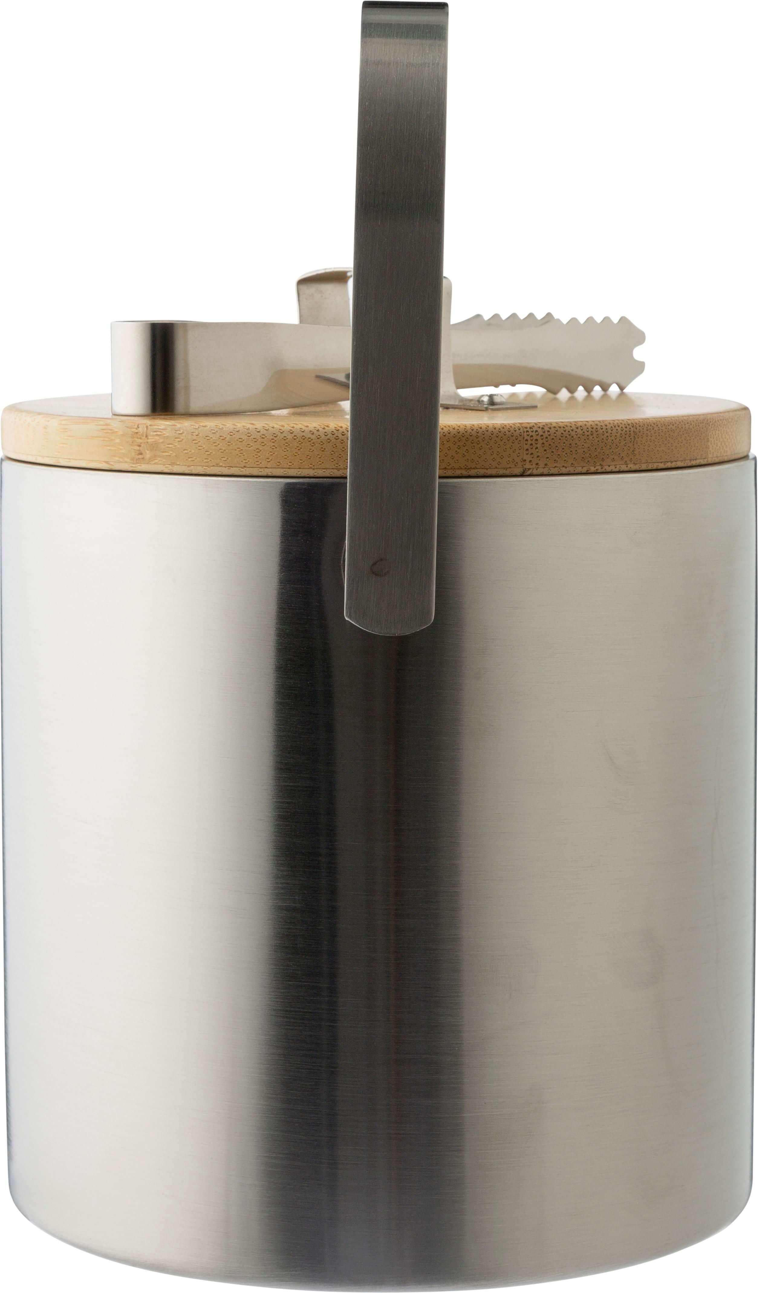 Giving 1204135 1 impr 1258110 Balde de gelo de parede dupla em aço inoxidável Fenwick - Image 2