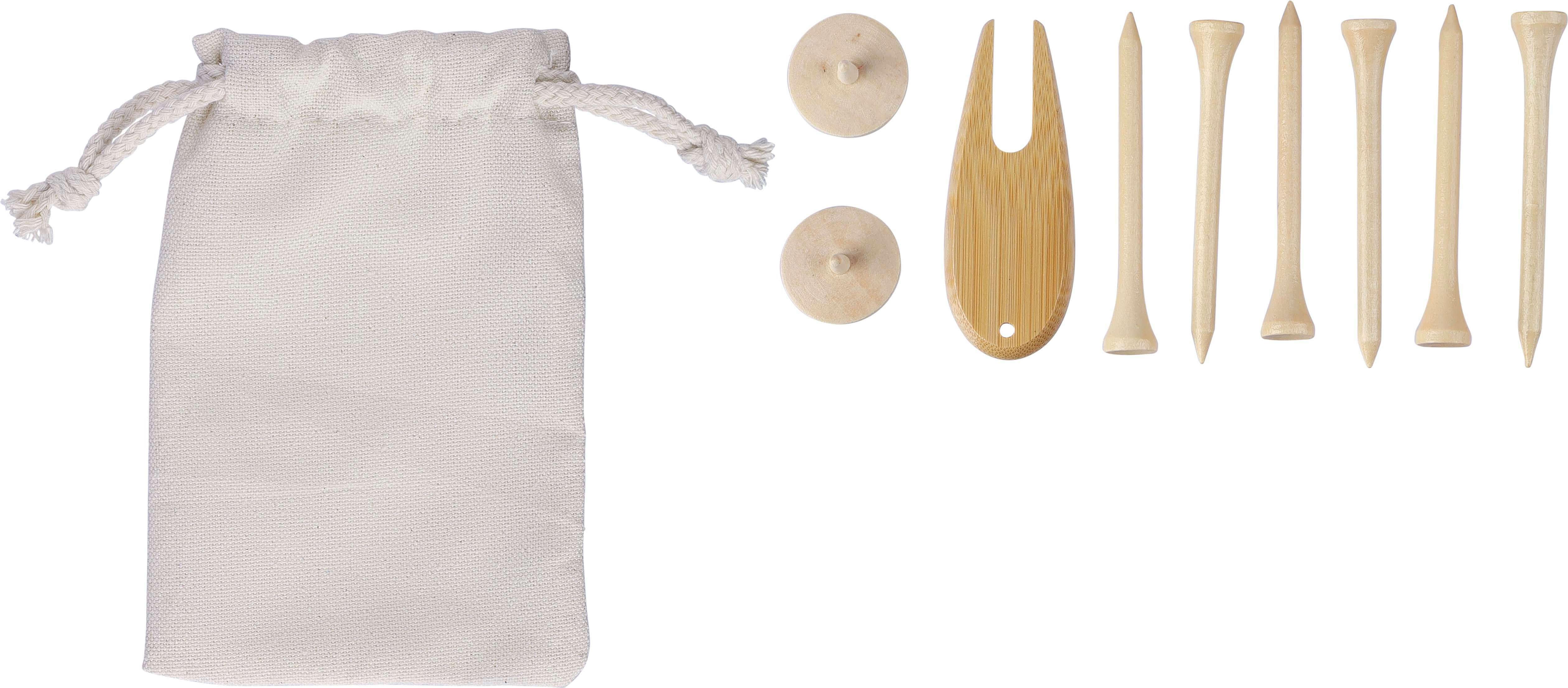 Tacos de golfe em madeira Nyssa