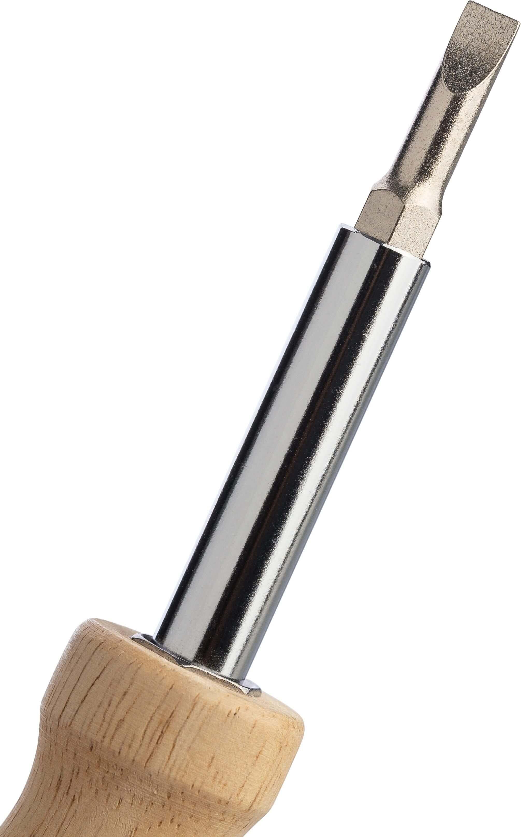 Giving 1267785 2 impr 1345220 Conjunto de chaves de fendas em madeira de borracha Leni - Image 3