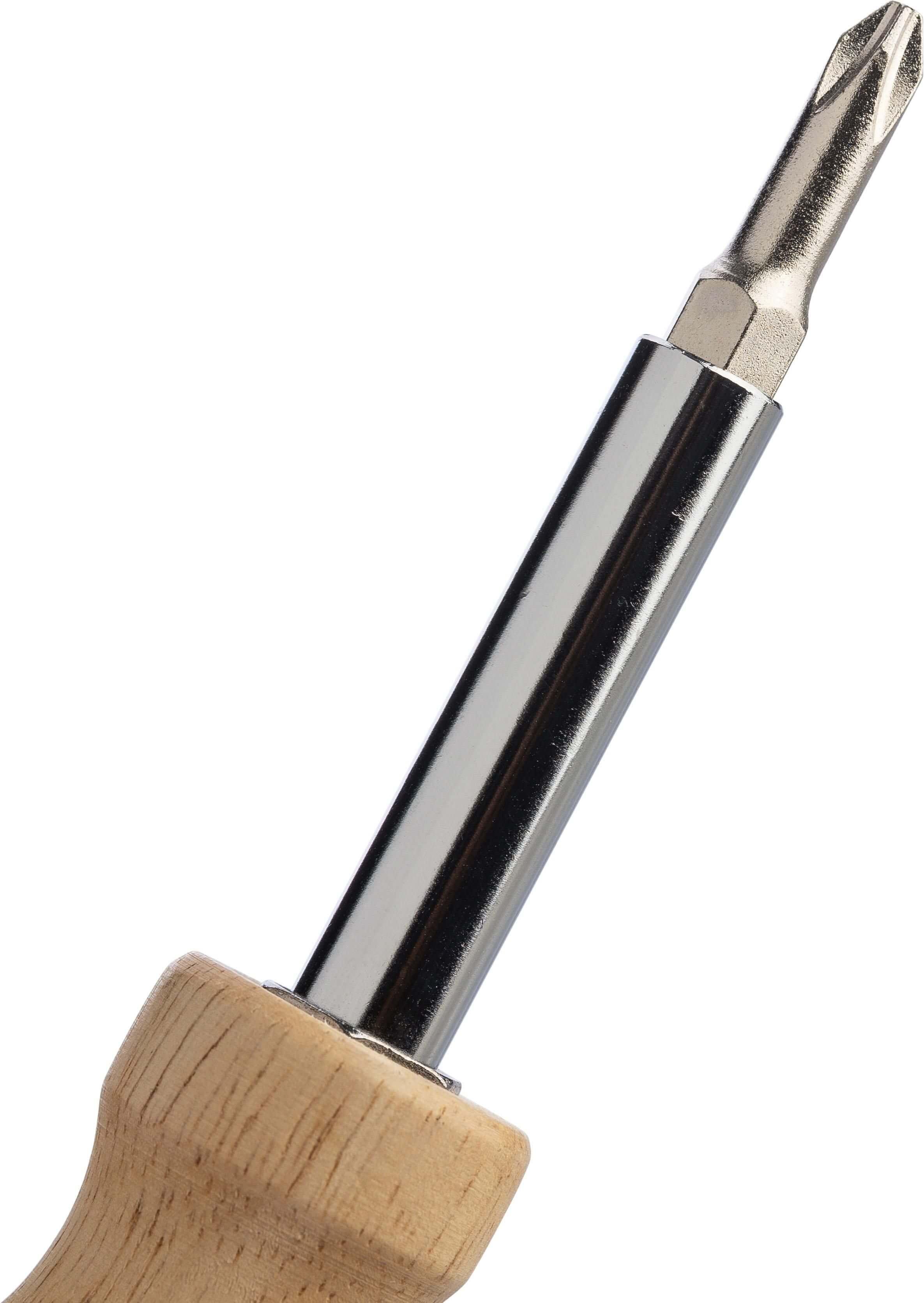 Giving 1267785 3 impr 1345221 Conjunto de chaves de fendas em madeira de borracha Leni - Image 4