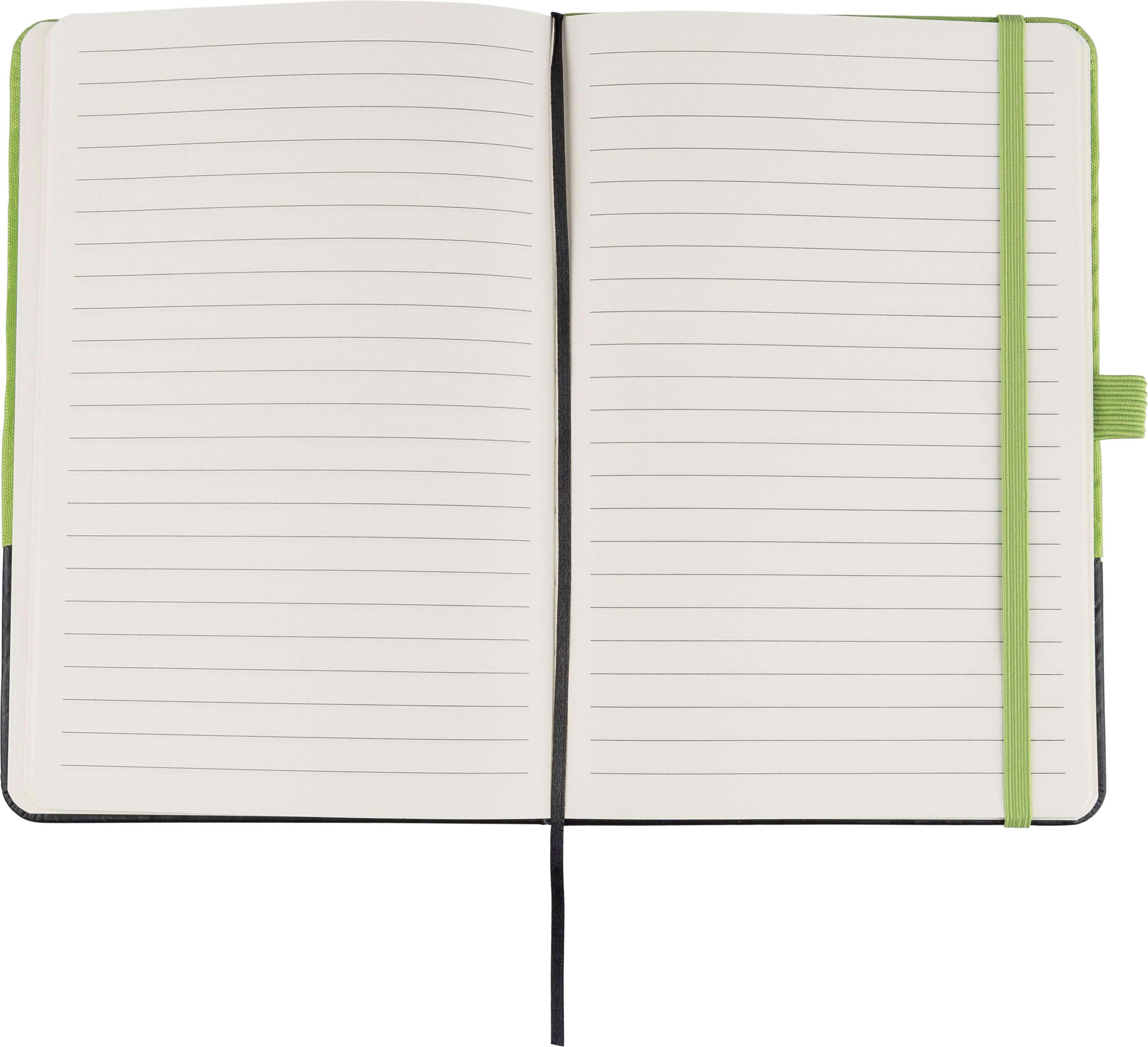 Bloco A5 em poliéster rPET Yuna