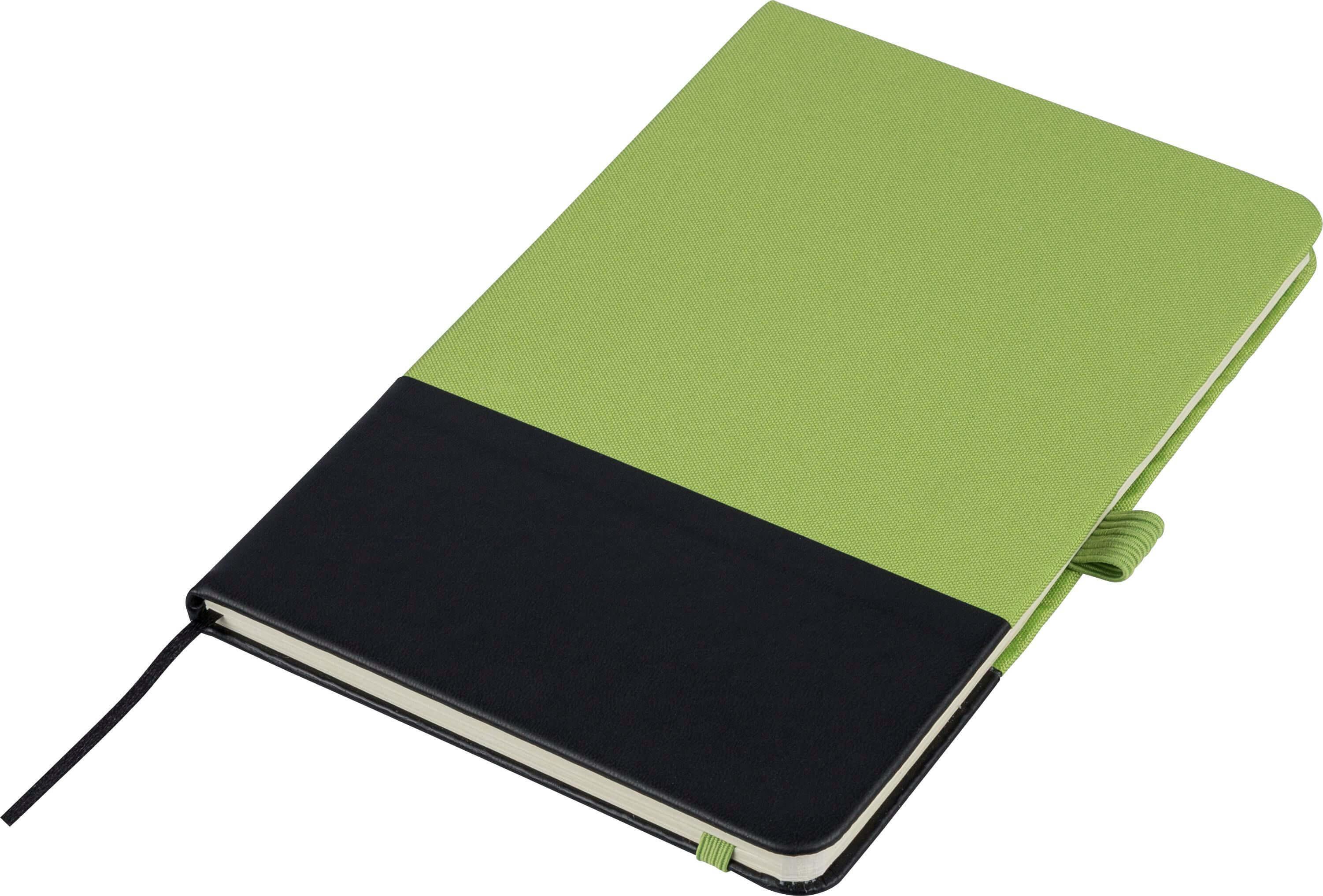 Giving 1349504 2 impr 1428023 Bloco A5 em poliéster rPET Yuna - Image 3