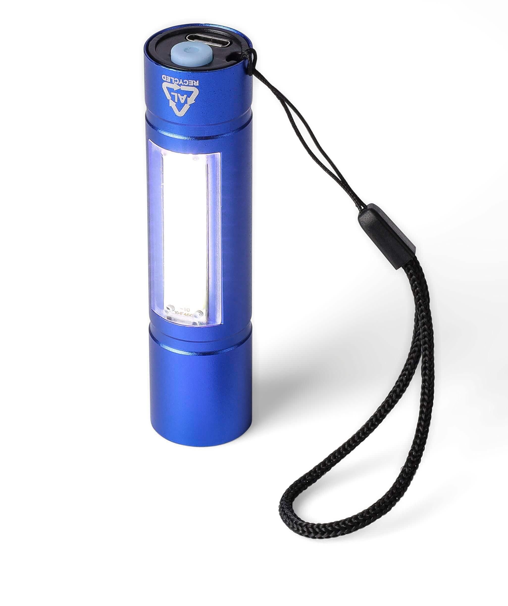 Lanterna COB de alumínio reciclado Sami