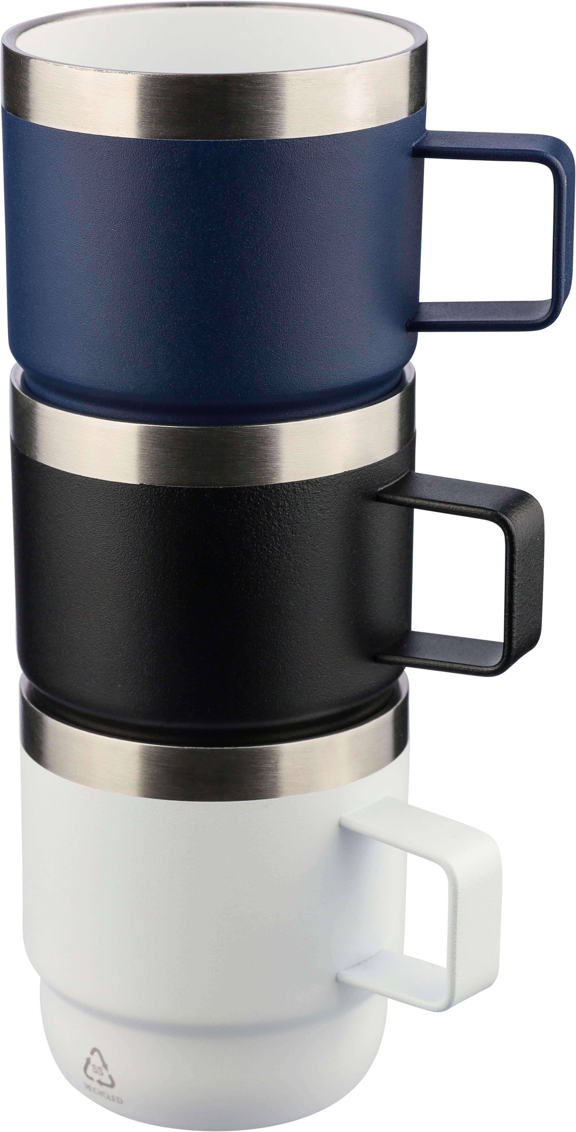 Giving 1353904 7 impr 1428646 Caneca de aço inoxidável reciclado com parede dupla (180 ml) Lilia - Image 8