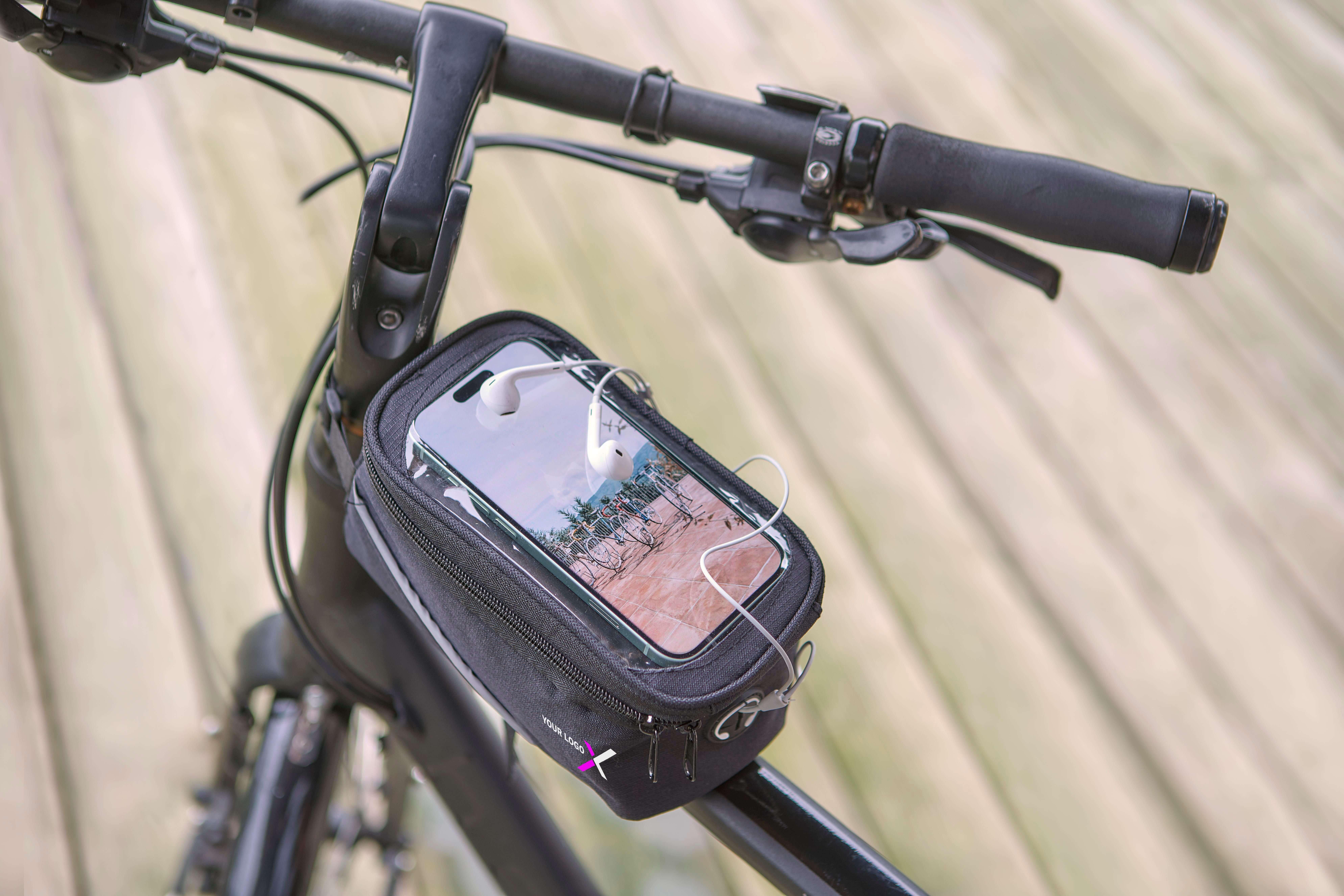 Giving 433242 7 impr 1214243 Saco de bicicleta de poliéster (600D) Priya - Image 8