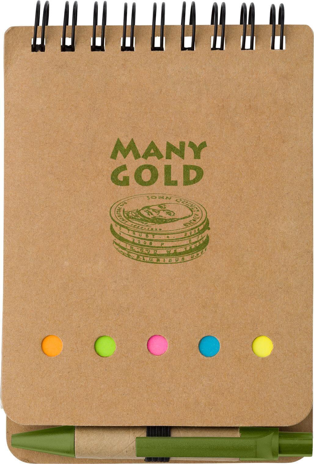 Bloco de notas com espiral Rodrigo