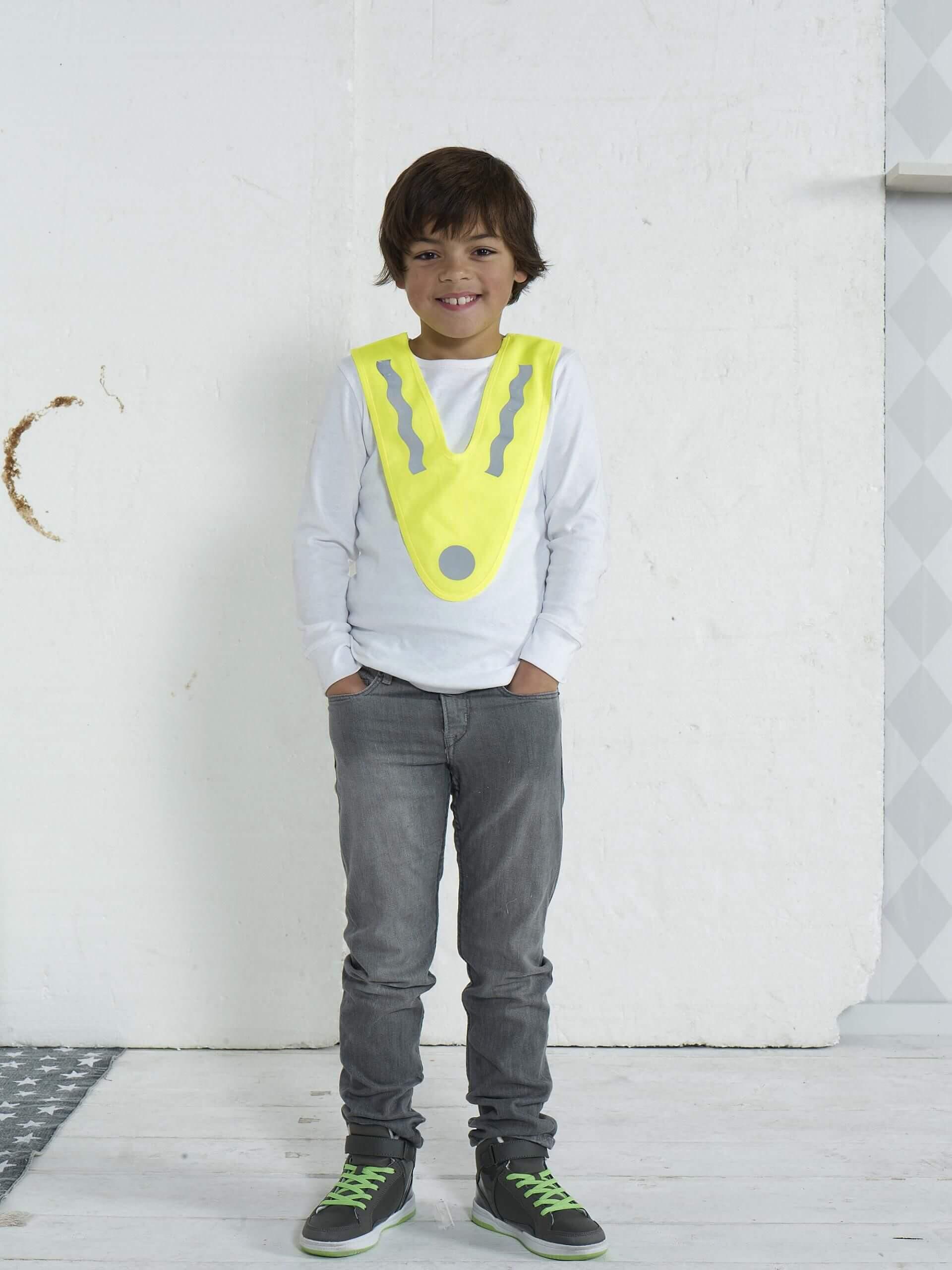 Giving 6670 2 impr 925873 Colete de segurança de poliéster Cassidy - Image 3