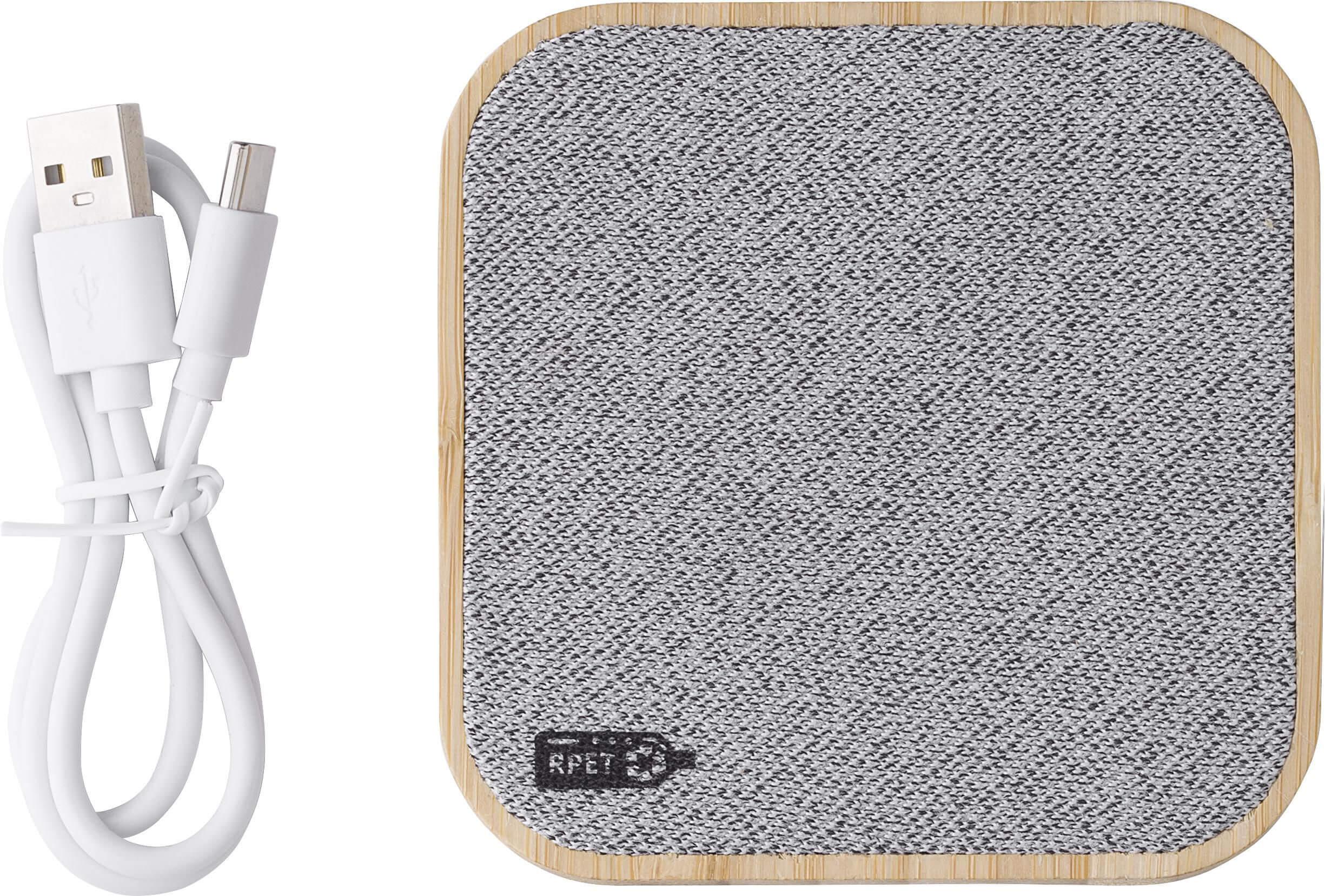 Carregador sem fios Bamboo Moses