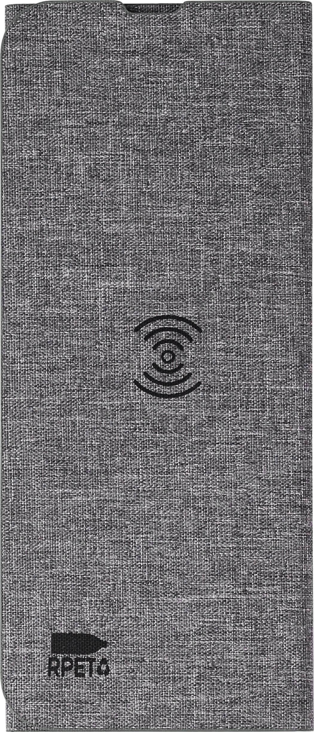 Tapete de rato com carregador rápido sem fios rPET Selene