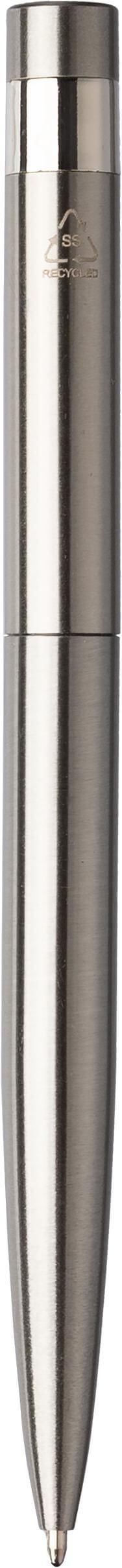Esferográfica de aço inoxidável reciclado Hannelore