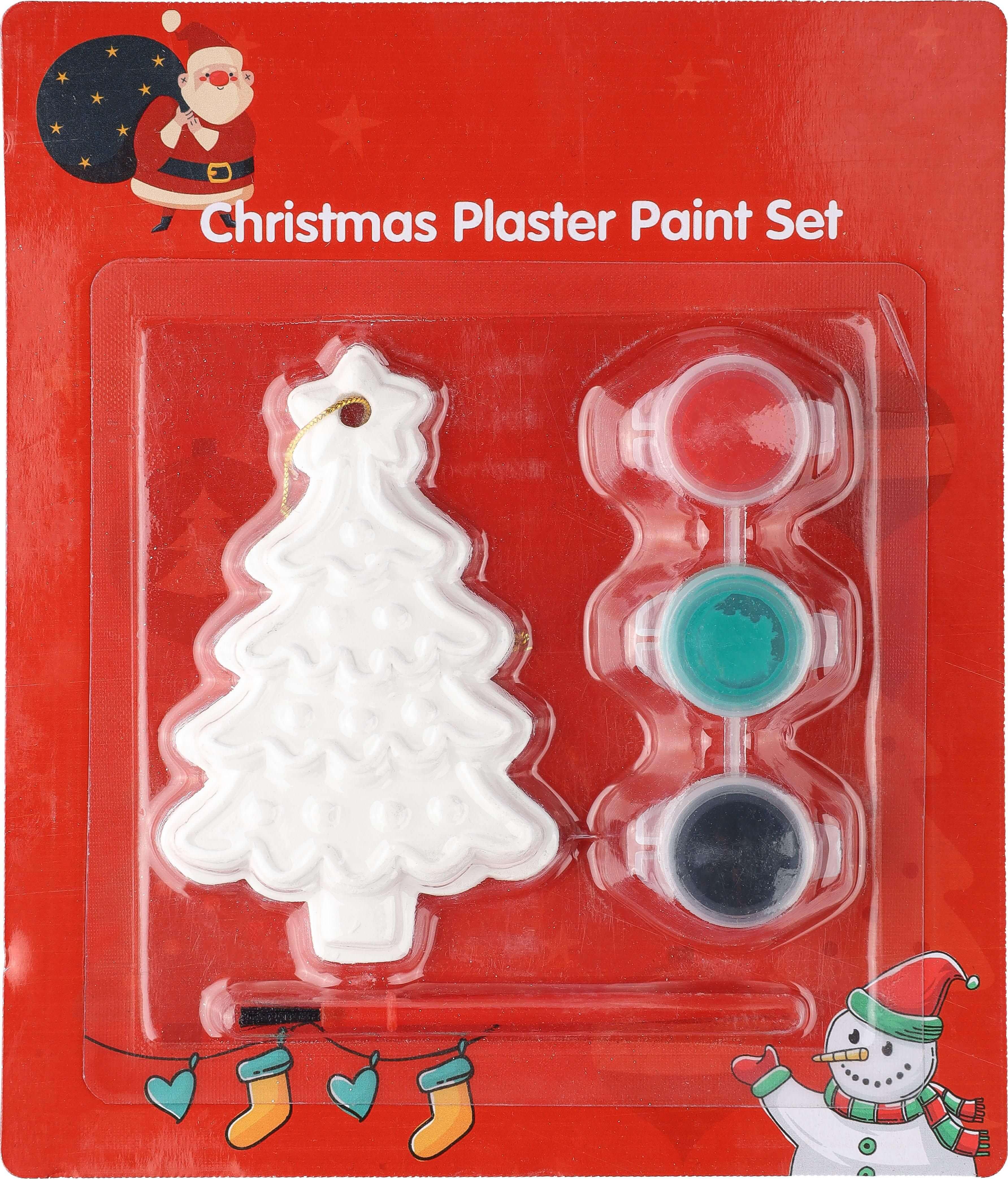 Conjunto de pintura da árvore de Natal PS Amaris