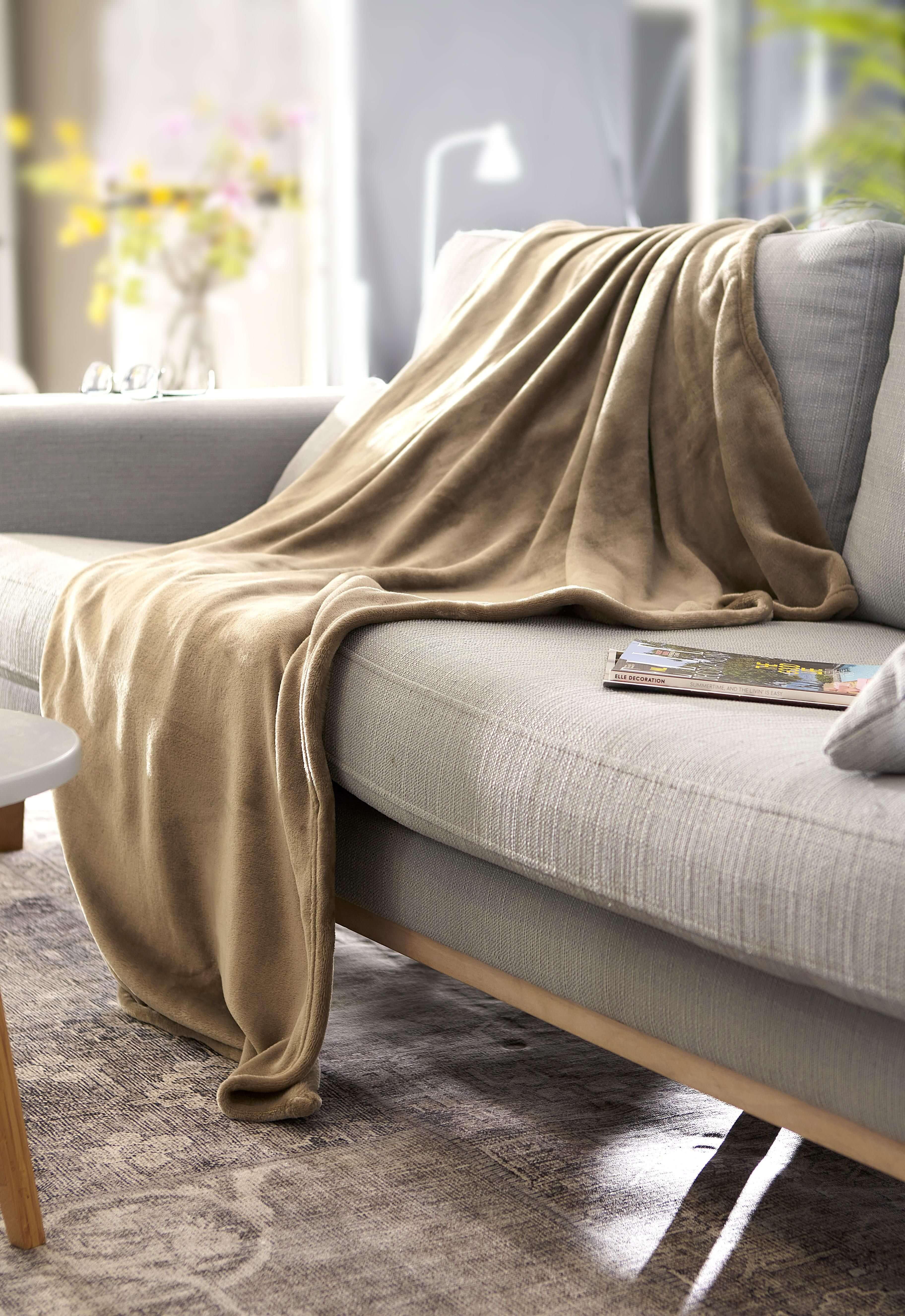 Manta polar de flanela Sean