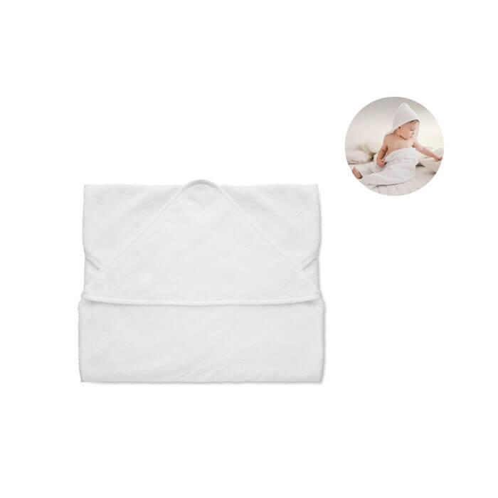 Toalha de bebé com capuz