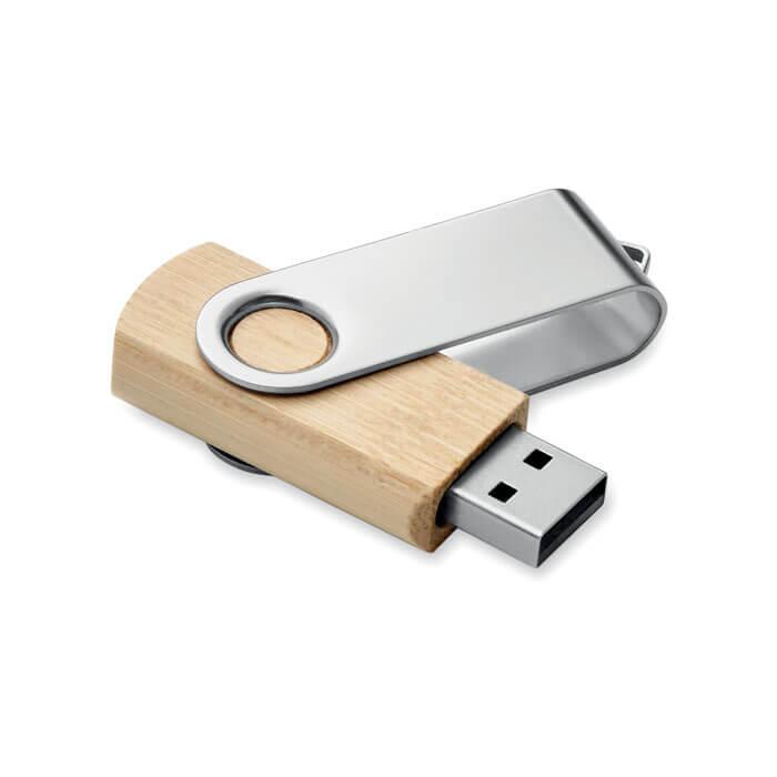 USB de bambu Techmate 16GB