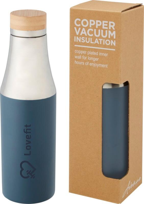 PF 100667 14 10066750 PP Y1 Garrafa de 540 ml de cobre isolada a vácuo em aço inoxidável com tampa de bambu "Hulan" - Image 15