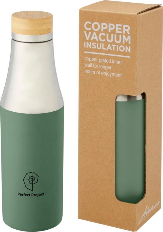 PF 100667 21 10066762 PP Y1 Garrafa de 540 ml de cobre isolada a vácuo em aço inoxidável com tampa de bambu "Hulan" - Image 22