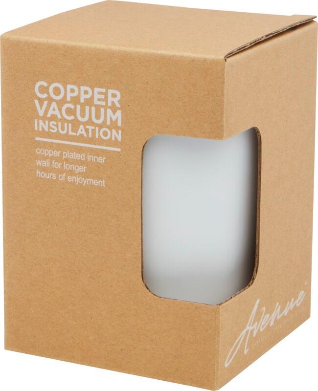 PF 100670 10 10067001 P1 Copo térmico de 330 ml de cobre isolado a vácuo em aço inoxidável com tampa de bambu "Lagan" - Image 11