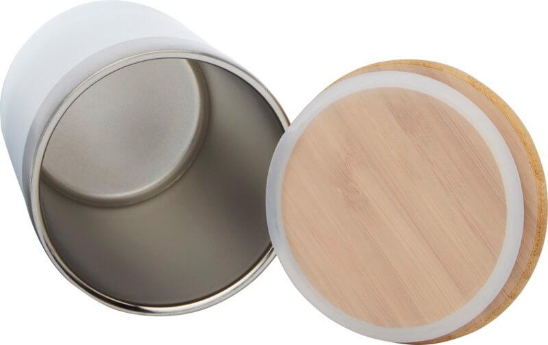 PF 100670 13 10067001 E2 Copo térmico de 330 ml de cobre isolado a vácuo em aço inoxidável com tampa de bambu "Lagan" - Image 14