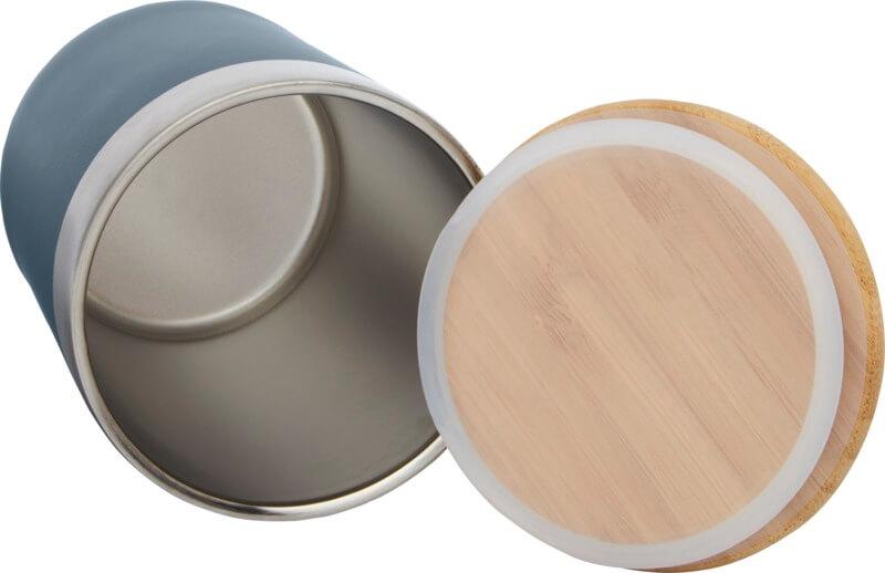 PF 100670 26 10067050 E2 Copo térmico de 330 ml de cobre isolado a vácuo em aço inoxidável com tampa de bambu "Lagan" - Image 27