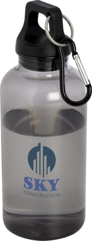 PF 100778 3 10077890 PP Y1 Garrafa de água com mosquetão em alumínio reciclado com certificação RCS de 400 ml "Oregon" - Image 4