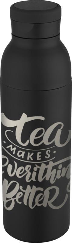 Garrafa de água de aço inoxidável reciclado com isolamento de parede dupla RCS de 650 ml "Illuminate"