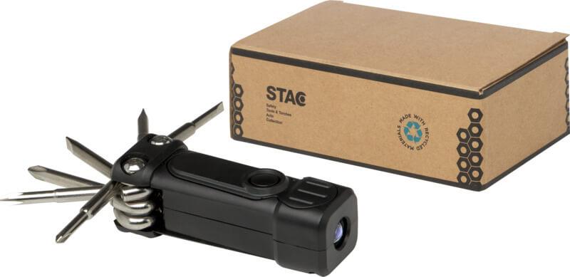 PF 104569 3 10456990 E1 Conjunto de chave de fendas 8 em 1 de plástico reciclado RCS com maçarico "Octo" - Image 4