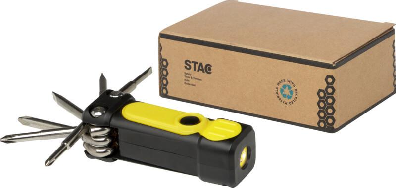 PF 104569 8 10456911 E1 Conjunto de chave de fendas 8 em 1 de plástico reciclado RCS com maçarico "Octo" - Image 9