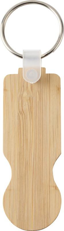 PF 104593 1 10459306 F1 Porta-chaves de carrinho de bambu "Ronan" - Image 2