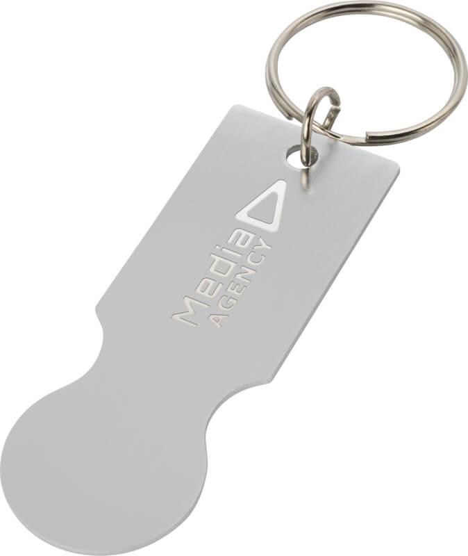 Porta-chaves de carrinho de compras "Rhea"