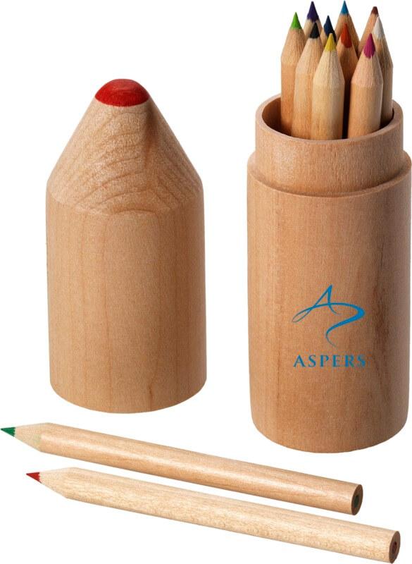 Conjunto de 12 lápis de cor "Bossy"